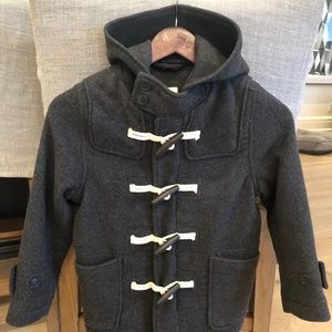Gap Kids Grey Pea Coat in Excellent Condition!
